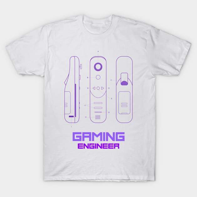 Gaming Engineer T-Shirt by ForEngineer